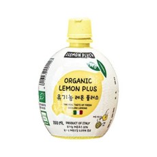 유로푸드 유기농 레몬 플러스 주스, 200ml, 1개