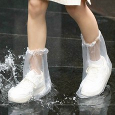 장만 일회용 비닐 신발커버 방수덮개 5쌍 비닐장화 어린이용 성인용 택일, 상세페이지 참조, 어린이용5쌍 A696