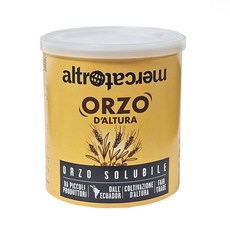 이탈리아 공정무역 오르조 (로스팅 보리 / 디카페인 커피 대용차), 120g, 1개입, 1개