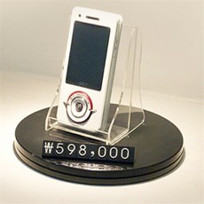 원앤 회전원판 안내데스크, 투명(140)