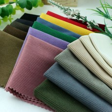 [동대문원단]스판골덴 FW 16골 잔골 스웨이드 느낌 부드러운 터치감, 블랙