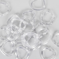 지지워크 헬륨 풍선 손잡이 무게추 40g, 10개, 투명