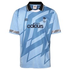 Umbro 남성용 테이프 풋볼 셔츠 비스타 블루. M