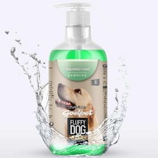 유색강아지 엉킴방지 보습 세정 국산 샴푸 목욕샴푸 겸용 개목욕