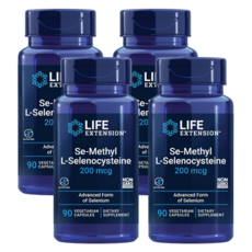 라이프익스텐션 Se-Methyl L-Selenocysteine, 4개, 90정