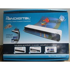 팬디지탈 개인 사진 스캐너/컨버터 화이트 PANSCN06Pandigital, Pandigital White