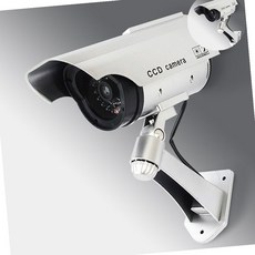 모형CCTV 점멸LED 방범용 가짜CCTV 태양광 충전식