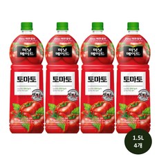 미닛메이드 토마토 1.5L 4개