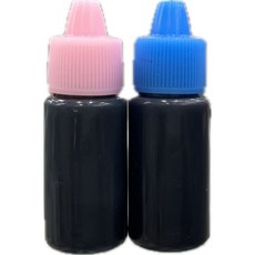 만년스탬프 만년도장 리필 잉크 5cc, 적색