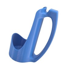 레드불 캔에 적합한 소다 맥주 및 에너지 음료용 인체공학적 그립 캔 슬리브가 있는 12온스 롱 캔 홀더, 파랑색