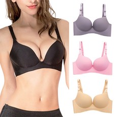 一片式無痕無鋼圈內衣褲 性感爆乳 穩定包覆 可托副乳