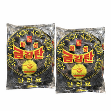 화성 금강탄 착화용 숯불 번개탄, 2개, 230g