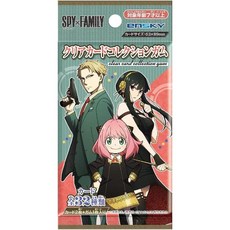 스파이 패밀리 클리어 카드 컬렉션 껌 초회생산한정 BOX 16개입 식완 (일본발송), 기본, 1개