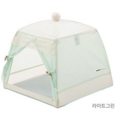 강아지 텐트 하우스 개집 애견 반려견 고양이집 소, 라이트블루, 라이트블루