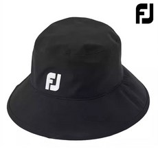 FootJoy DryJoys Tour 防雨漁夫帽 男女適用 #35814 黑, 1個