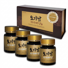 오기남 프리미엄골드 차가버섯추출분말 100g, 25g, 4개