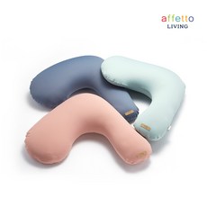 아페토 L자형 사계절 비즈 바디필로우 커버분리, 인디핑크