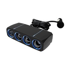 Kashimura 三孔電源插座 2USB 4.8A，多功能充電器，旅行必備，安全可靠, 1個, 延長線, 延長線