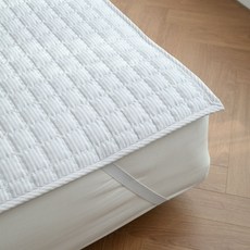 논슬립 보들폭신 방수요 방수패드, 1개, 논슬립 라인_그레이