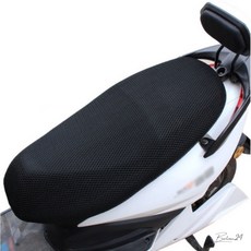 메쉬 오토바이 시트 커버 XXL사이즈 바이크커버 오토바이방석 스쿠터커버 쿨커버 간편설치 여름시트, 1개