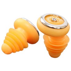 EP-2등급 EAR SHIELD 이어쉴드 소음차단귀마개 소방관 헬기조종사 철도공사 발전소 포병 사격장 자동자조립라인 산업현장소음 ORANGE, 1개, 1쌍