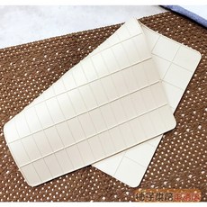 柚子烘焙食品 矽膠壓模墊 適用於牛軋糖/雪Q餅 35x25cm, 1個