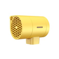 디알고 휴대용 충전식 무선 칫솔살균기 UVC LED 바람 건조 어린이안전제품 초경량 벽걸이 여행용 유치원 학교, 옐로우, 충전식칫솔살균기