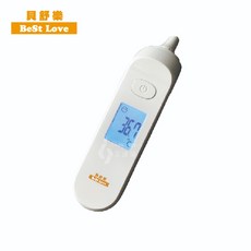 艾護康 貝舒樂BeSt Love TS-15 紅外線耳溫計 免耳套 精準快速 體溫計, 1個