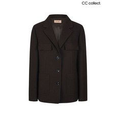 씨씨클럽 씨씨콜렉트 포켓 테일러드 트위드자켓 E233MSF114BR1 2790663