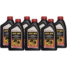 도요타 렉서스용 정품 OEM ATF WS 7 쿼츠 자동 변속기 오일7x1 qt