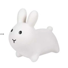 호핑볼 승마 점핑볼 말 풍선 토끼 사슴 점프 호키포키 흔들 재미있는 점프, 1개, 7. 토끼/미색