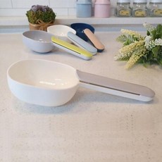 아트박스/와인앤쿡 미니멀 반려동물 2in1 사료스쿱 그레이 1개, 상세페이지 참조