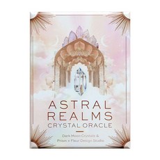 女巫卡塔牌屋 - 10.4*7.3cm星域水晶神諭卡 桌遊 卡牌遊戲 英文桌遊 占卜Astral Realms Crys, 星域水晶神諭卡