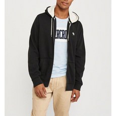 現貨(S)【A&F男生館】 【Abercrombie&Fitch麋鹿刺繡連帽外套】 【AF010C1】