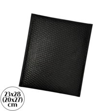 블랙 에어캡 안전봉투 택배 포장 뽁뽁이 OPP 봉투, 70개