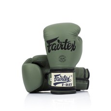 Fairtex BGV11 軍綠限定款 拳擊手套, 1個