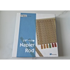 중고교구_플레이팩토 먼슬리 3단계 1호 11호 교구_ 네이피어수막대 입체도형의위앞옆 곱셈과나눗셈교구 입체도형교구, 1호-곱셈과나눗셈