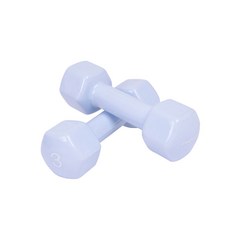 그니스토어 뷰티 육각덤벨 3kg x2개세트 스카이블루 아령세트 중고헬스장기구