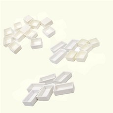 물감케이스 사각 수채 물감 분할 빈 케이스 세트 똑템, 1개