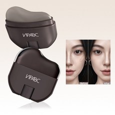 이형 곡선헤드 컨투어 쉐딩 스틱 윤곽 쉐이핑 콧대 광대 턱선, 1개, 01쿨 포그 그레이