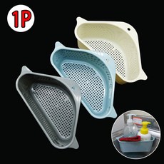 물빠짐 싱크대 코너 주방세제 수세미 거치대 랜덤발송 lee+8277xx