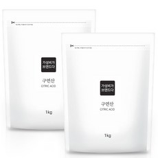 가성비가브랜드다 구연산 다목적세제 지퍼백, 1kg, 2개