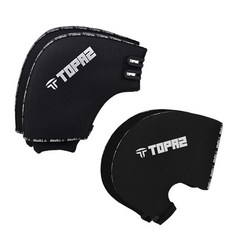 호비 자전거 겨울 이중 방한 핸들커버 바미트 MTB 로드용 핸들바 토시 야간 반사판, 1개, 토파즈-MTB용 핸들 커버