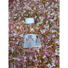 TT-BOX 발렌타인 스프링클 장식용 설탕 175g, 1개, 1g