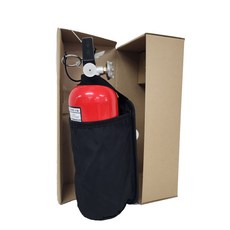 [파우치포함]자동차겸용 소화기 0.7kg 가정용 캠핑용 누구나사용가능 차량겸용, 블랙(파우치 포함), 1개, 700g