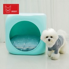 레드퍼피 반려동물 홈펫 하우스, 민트, 1개