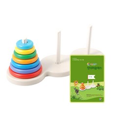 하노이탑 퍼즐+교재세트