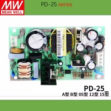 5V12V MEAN 장치 12V 듀얼 전원 PD 25A 공급 2505 2512 WELL 스위칭 15V 2515 25B 5V24V 5V 25W 출력, 01 25w, 04 PD-2505