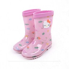 헬로키티 아동 레인부츠 장화 헬로키티레인부츠 갯벌레인부츠 어린이비옷함께신는신발