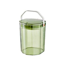 ZLYE 透明茶水分離桶, 小號8L透明藍 排水管三件套, 1套